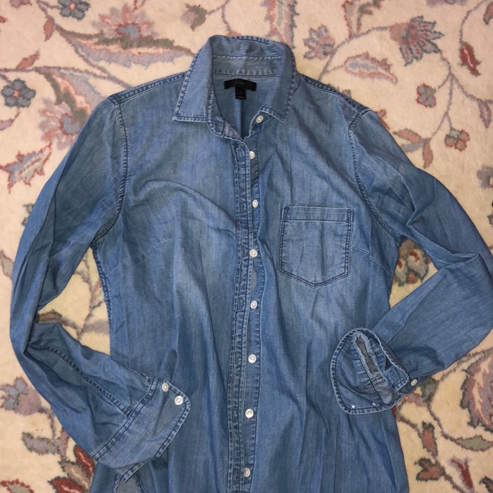 J. Crew Chambray Button Down